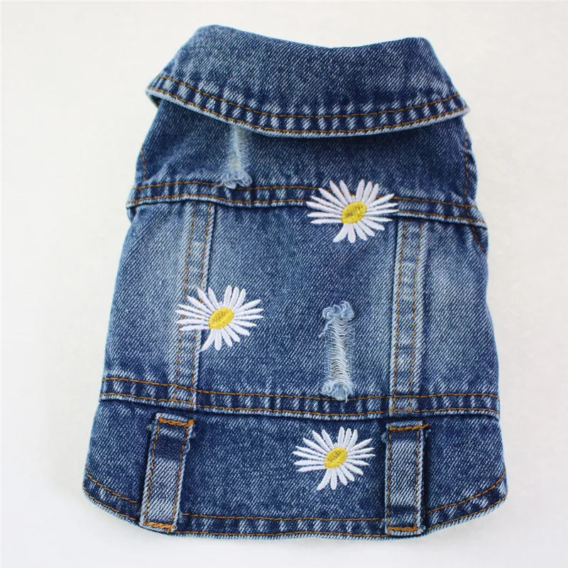 Denim Cat Clothes