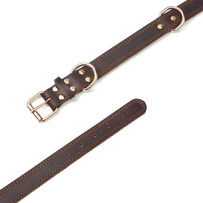 Benepaw Genuine Leather Dog Collar