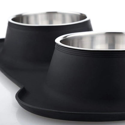 Stainless Steel Double Pet Bowl