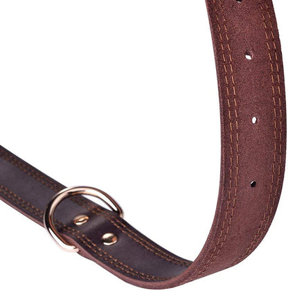 Benepaw Genuine Leather Dog Collar