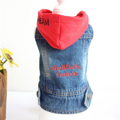 Denim Cat Clothes