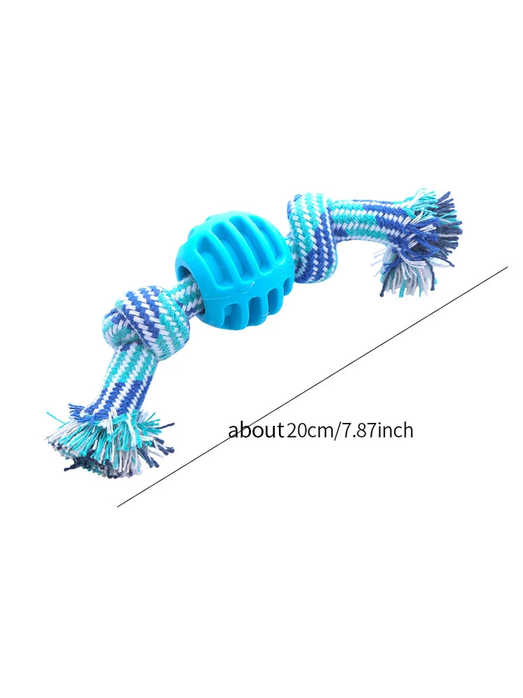 Cotton Rope Dog Toy Ball