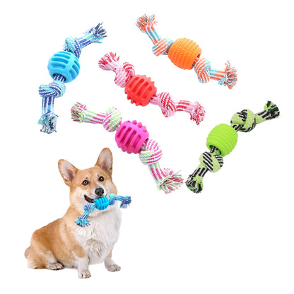 Cotton Rope Dog Toy Ball