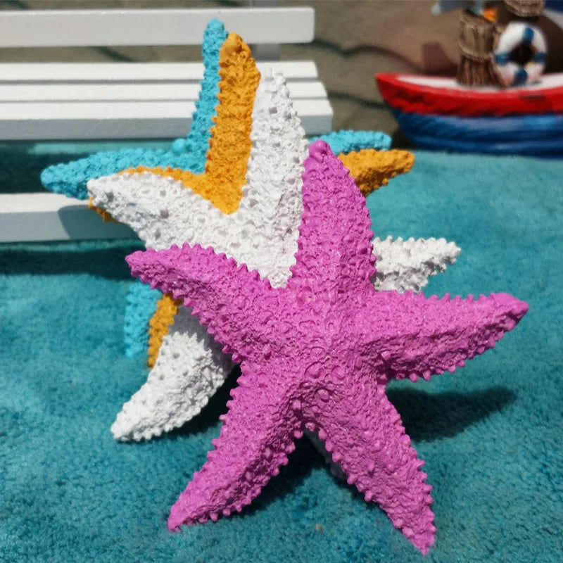 Resin Starfish Aquarium Ornament