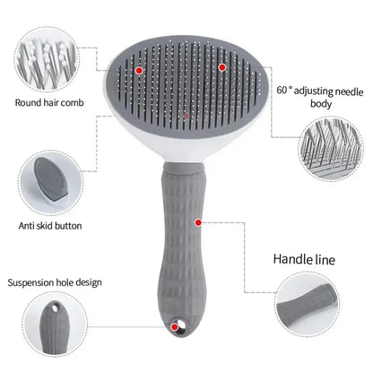 Self-Cleaning Pet Brush