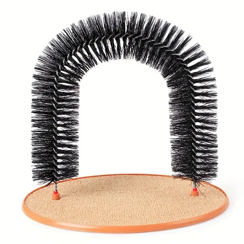 Self-Grooming Cat Toy Arch