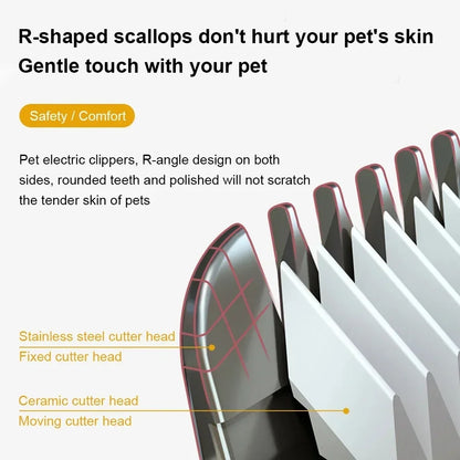 Rechargeable Pet Hair Clipper