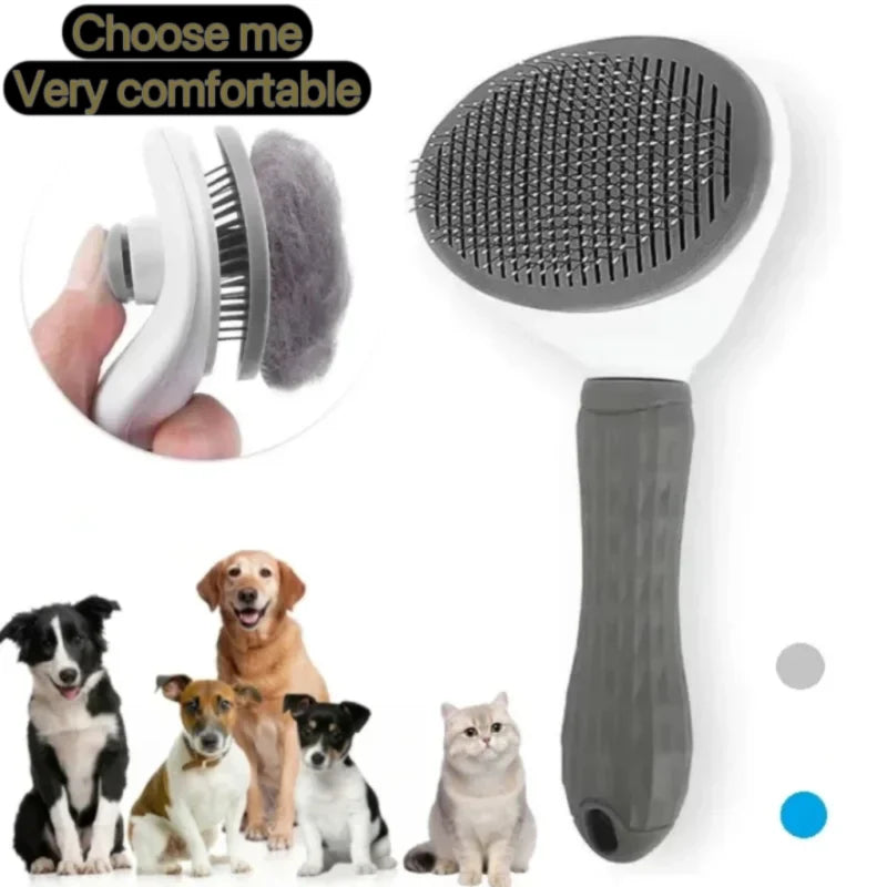 Self-Cleaning Pet Brush