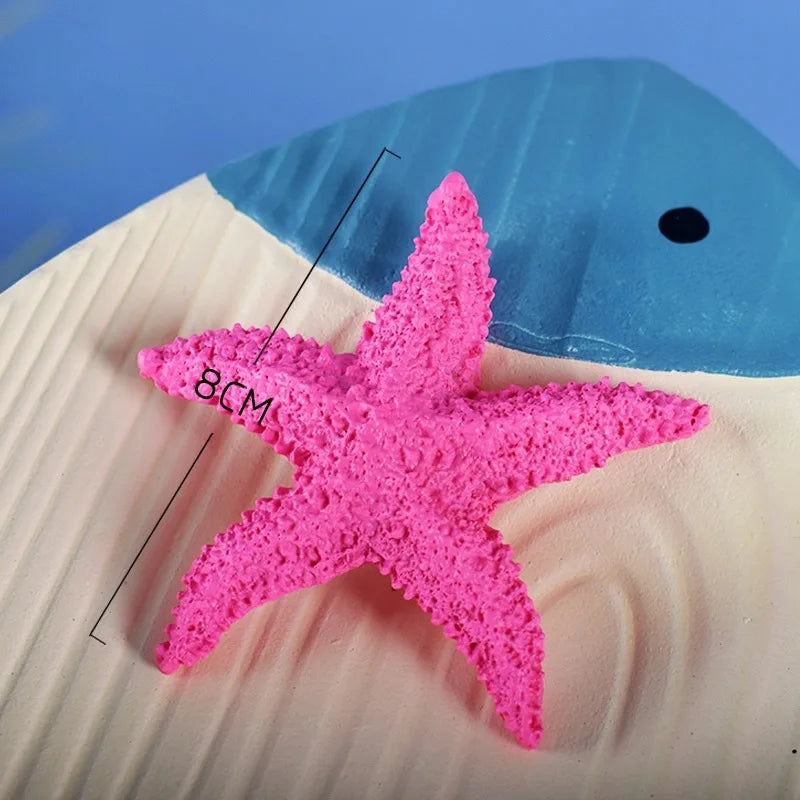 Resin Starfish Aquarium Ornament