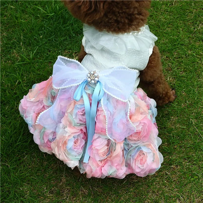 Chiffon Flower Skirt