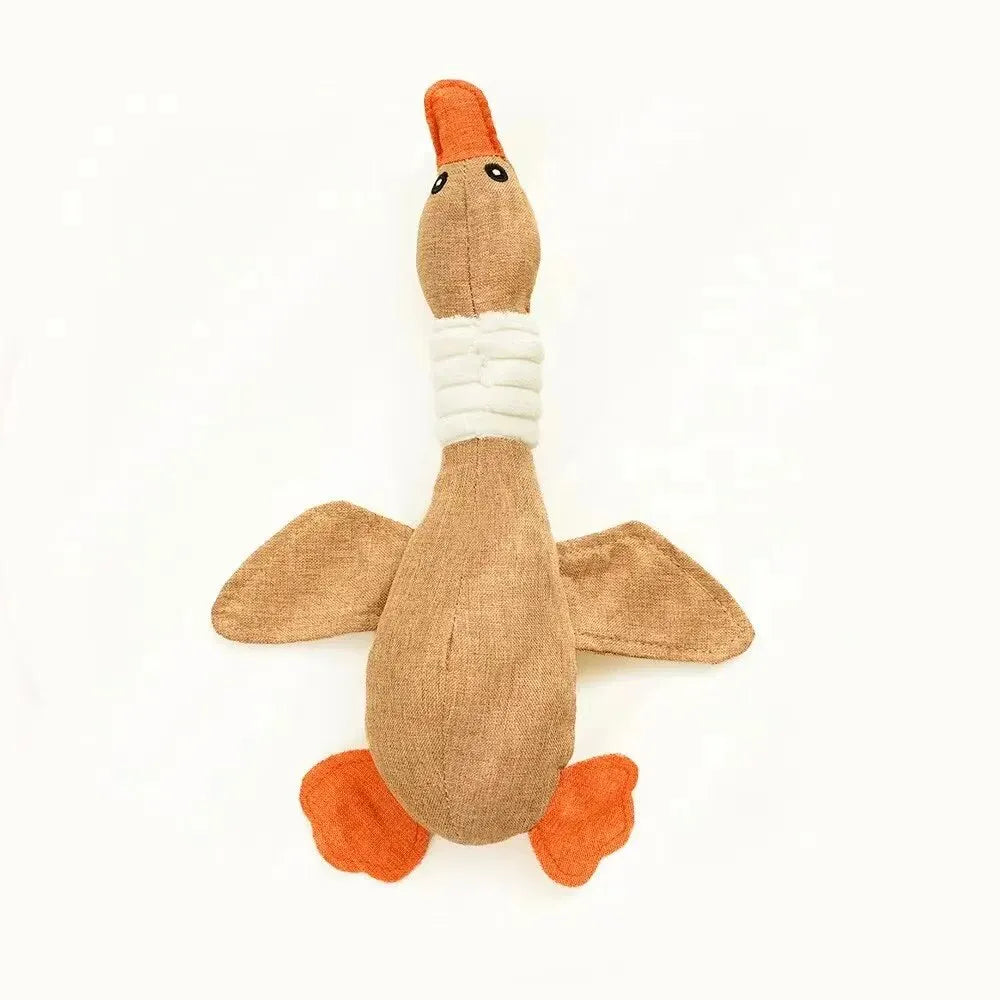 Plush Squeaky Duck Toy