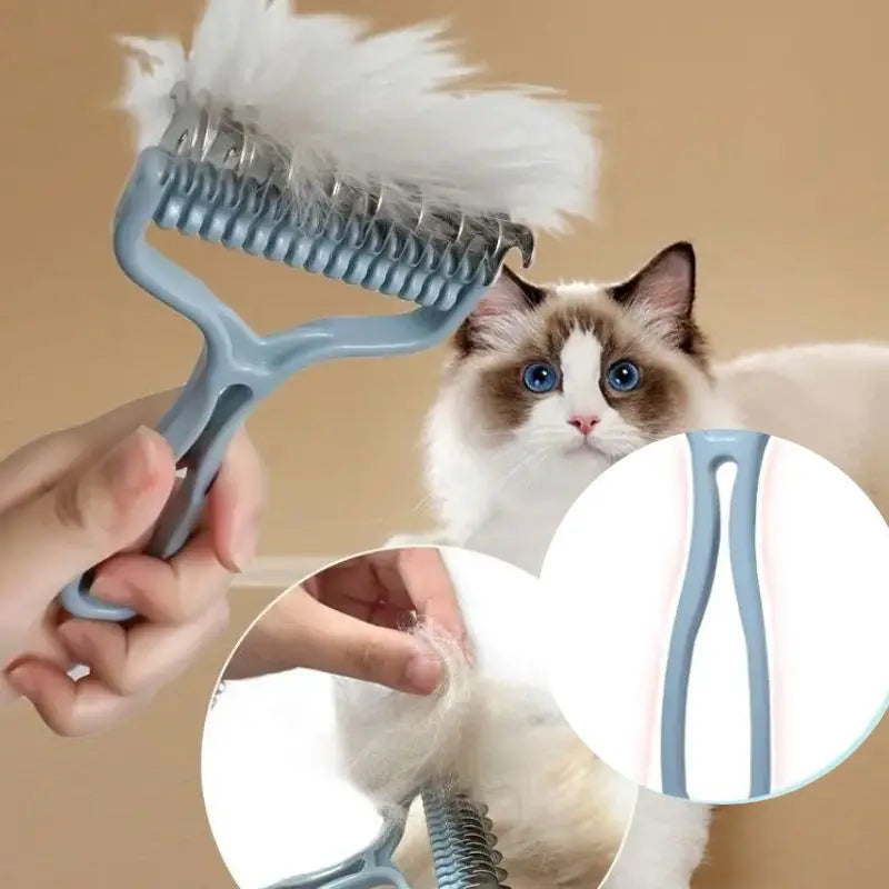 Double-Sided Grooming Brush