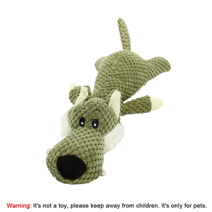 Squeaky Plush Dog Toys (1/3PCS)