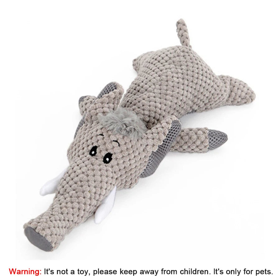 Squeaky Plush Dog Toys (1/3PCS)