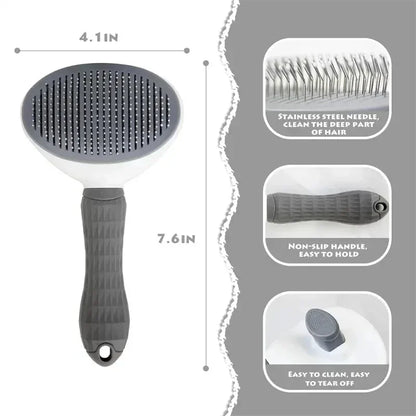 Self-Cleaning Pet Brush