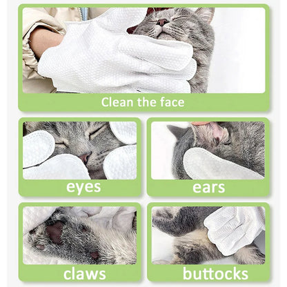 Pet Wash Cleaning Gloves (6PC)