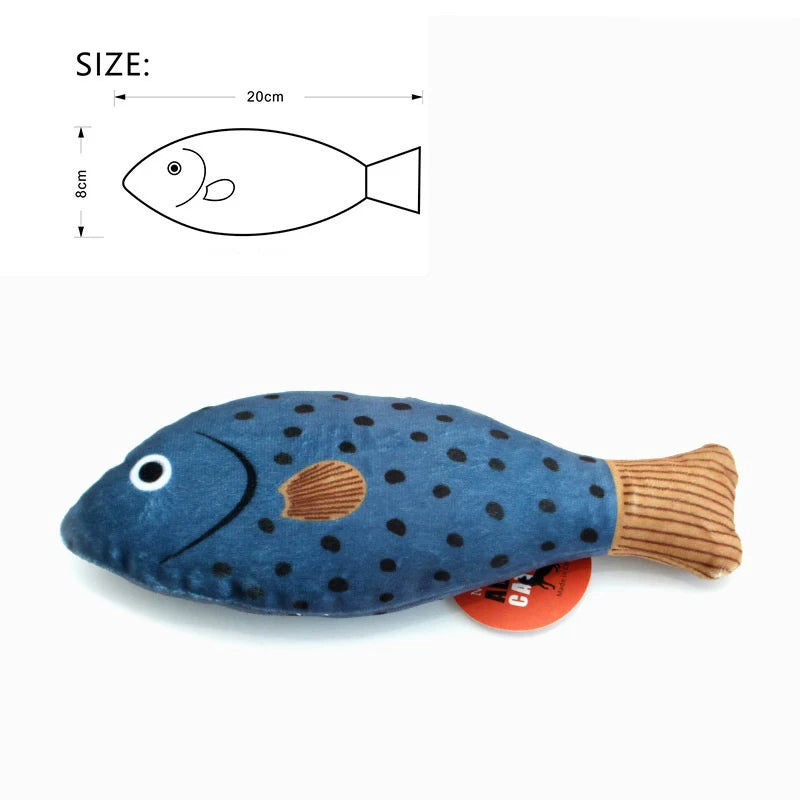 Catnip 3D Fish Toy