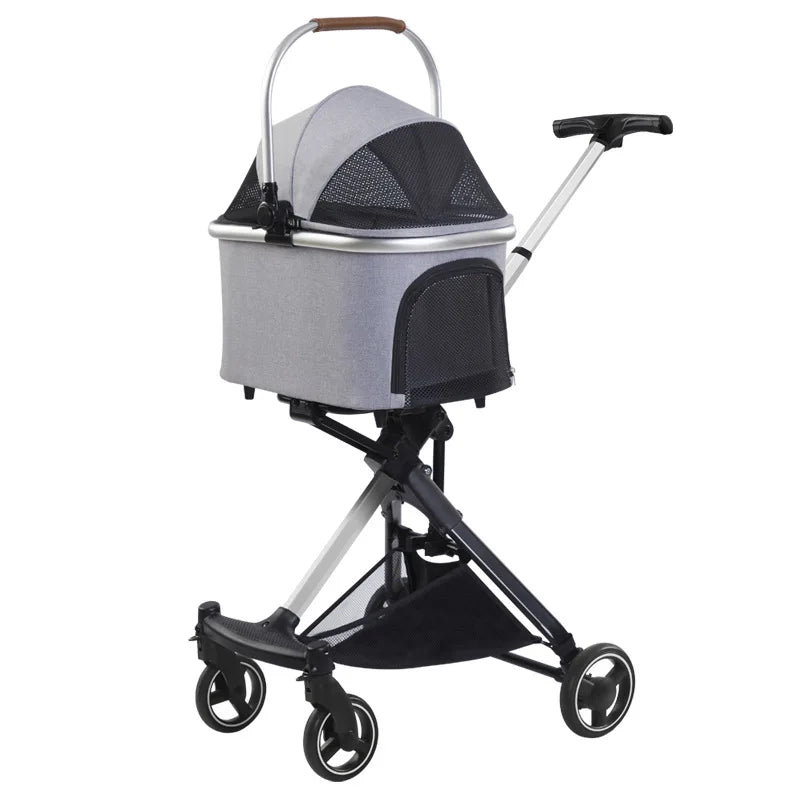 2-in-1 Luxury Pet Stroller