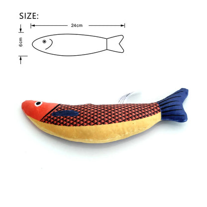 Catnip 3D Fish Toy