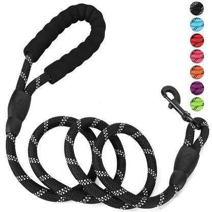 Reflective Pet Leash with Padded Handle