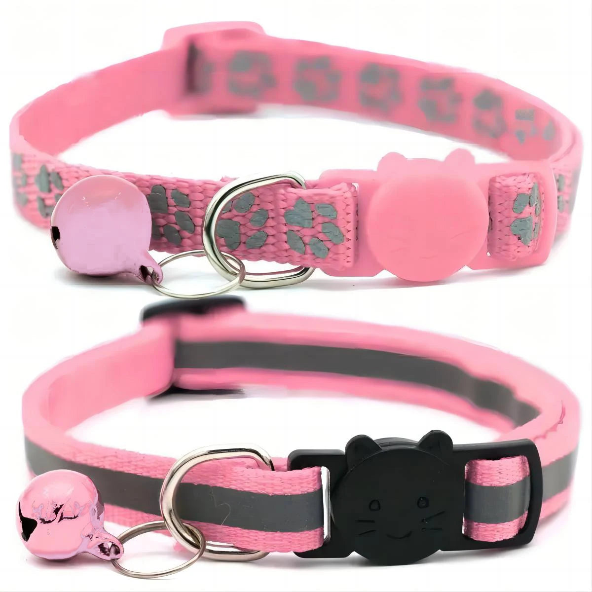 2PC Reflective Pet Collars