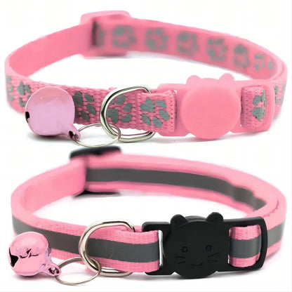 2PC Reflective Pet Collars