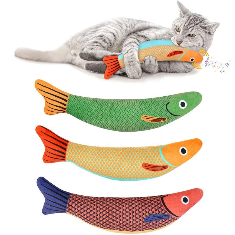 Catnip 3D Fish Toy