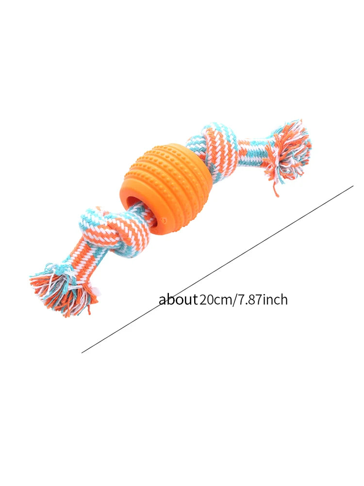 Cotton Rope Dog Toy Ball