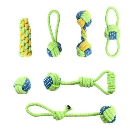 Dog Rope Ball Pull Toy