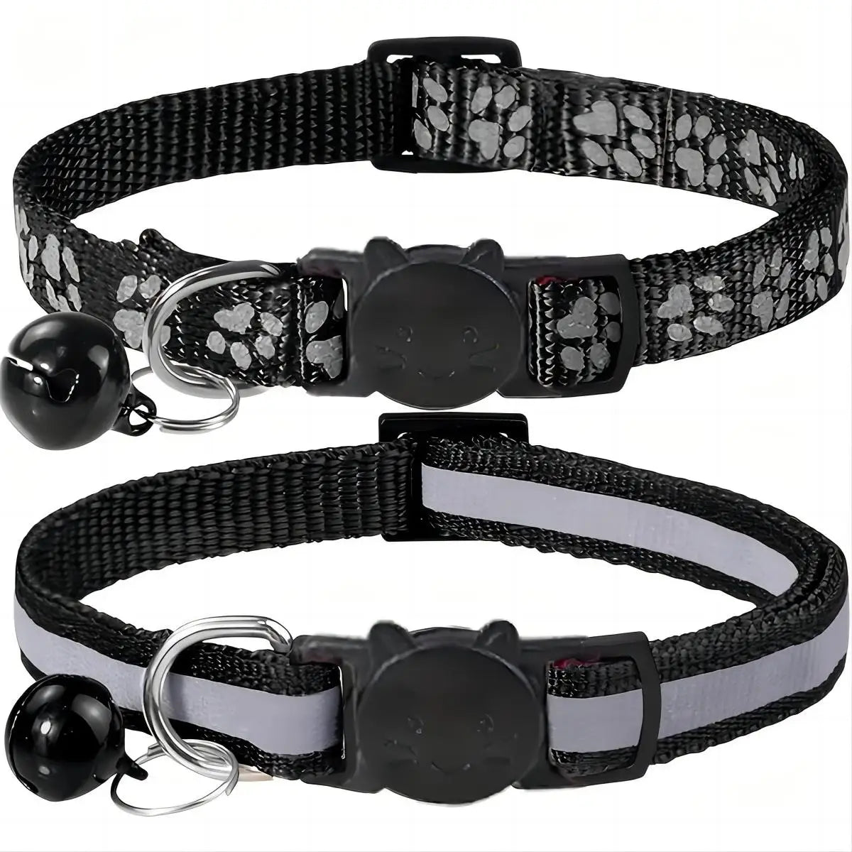 2PC Reflective Pet Collars