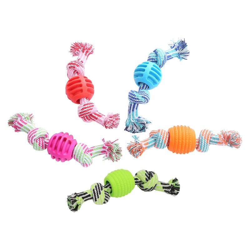 Cotton Rope Dog Toy Ball