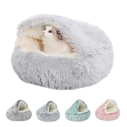 Winter Long Plush Pet Bed