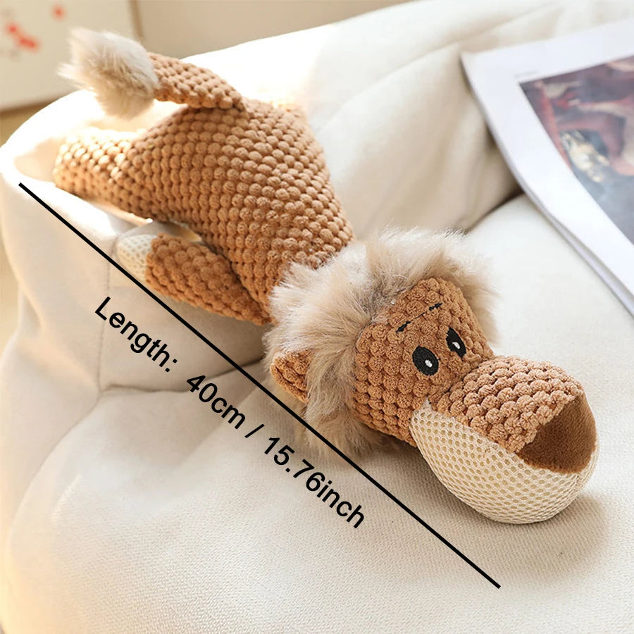 Squeaky Plush Dog Toys (1/3PCS)