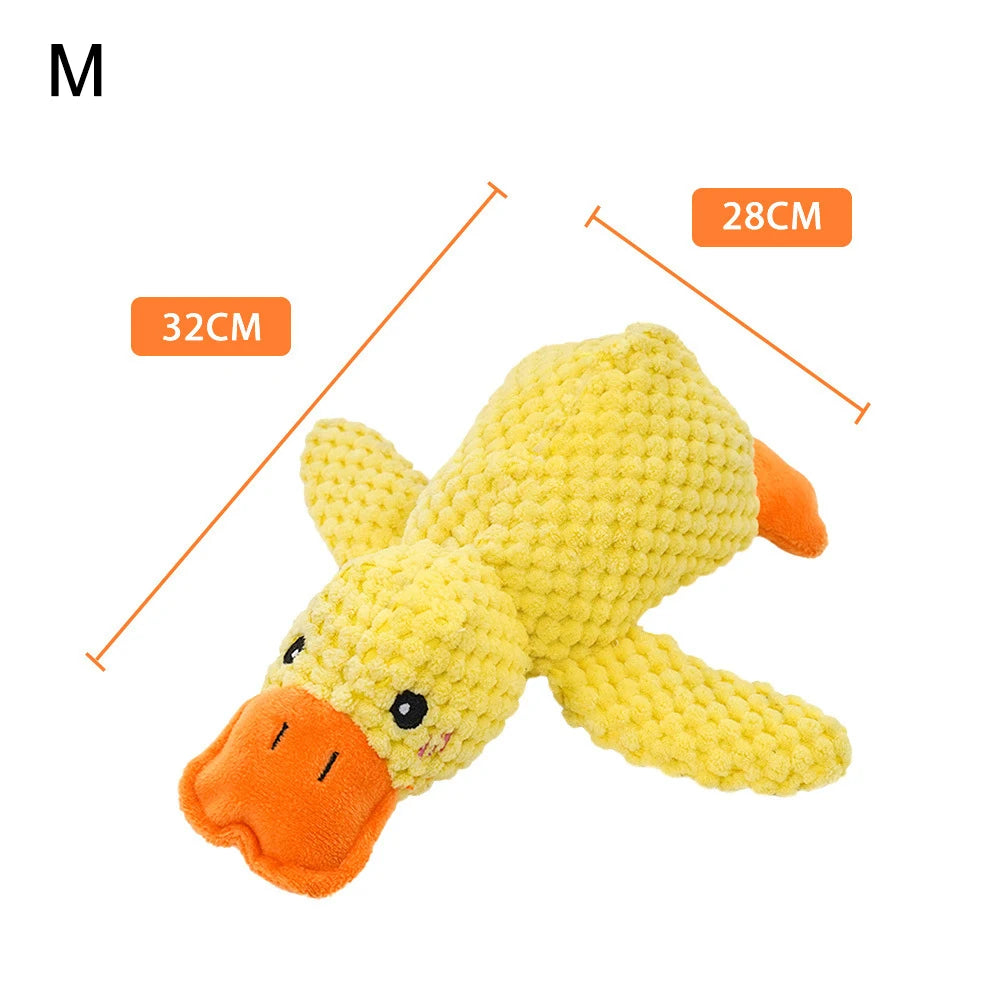 Quacking Duck Dog Toy