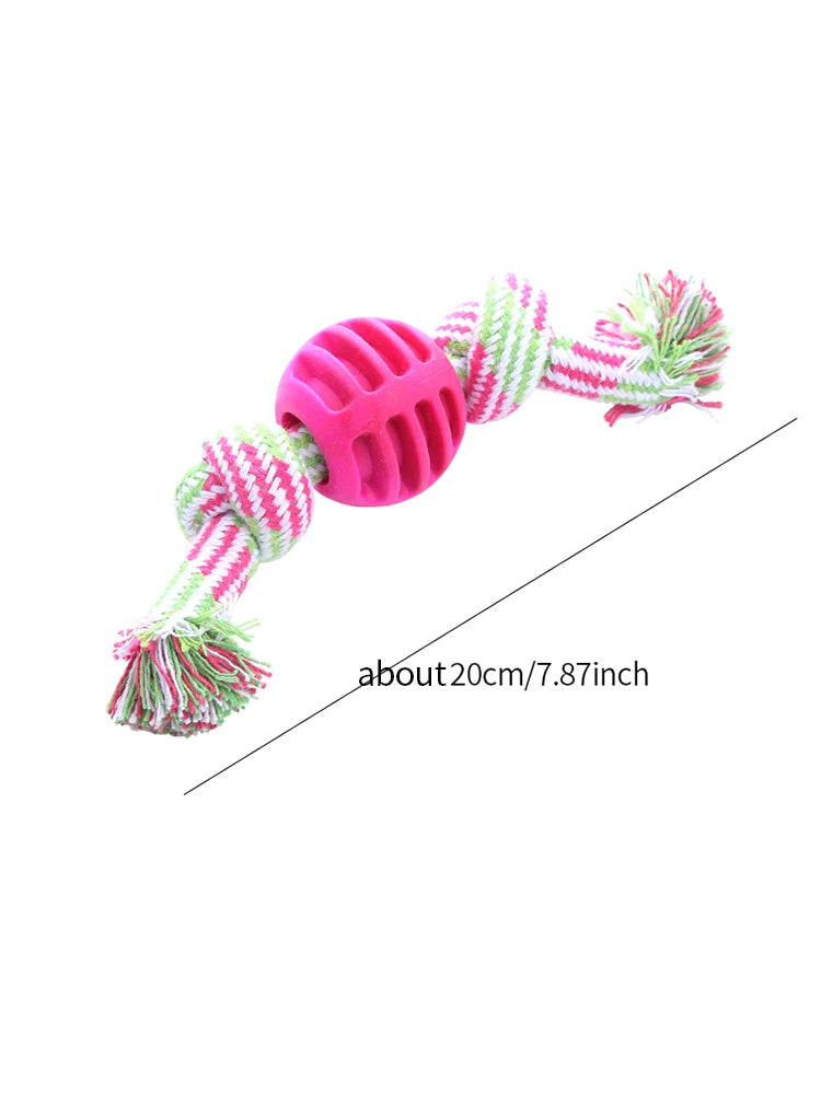 Cotton Rope Dog Toy Ball