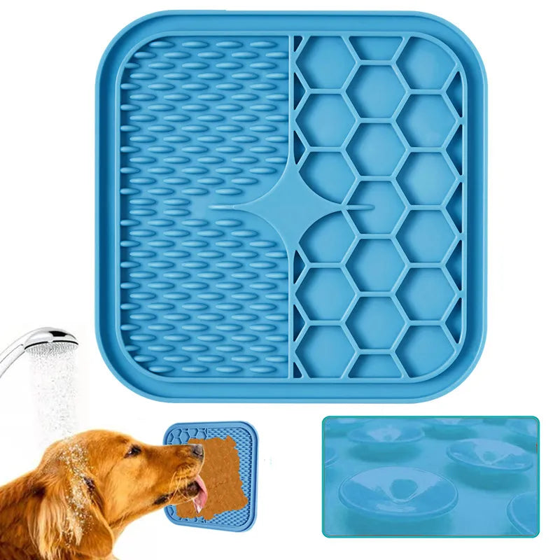 Pet Feeding Mat With Suction Cup