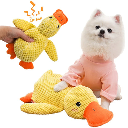 Quacking Duck Dog Toy