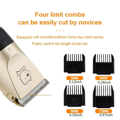 Rechargeable Pet Hair Clipper