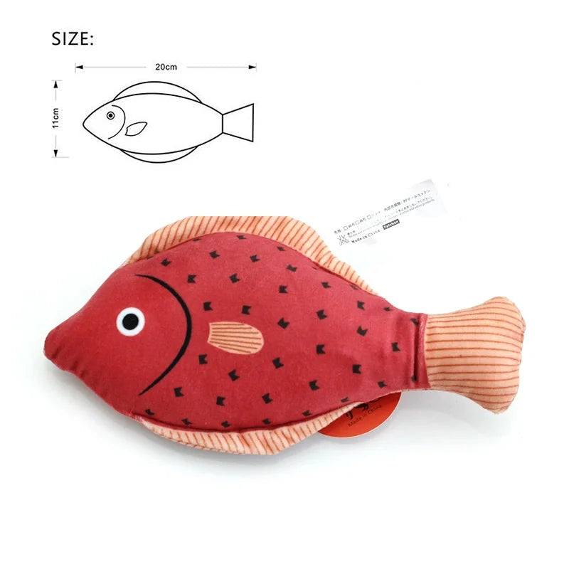 Catnip 3D Fish Toy