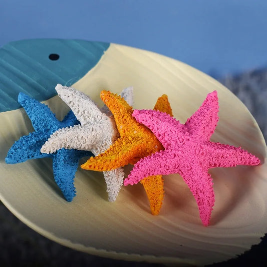 Resin Starfish Aquarium Ornament