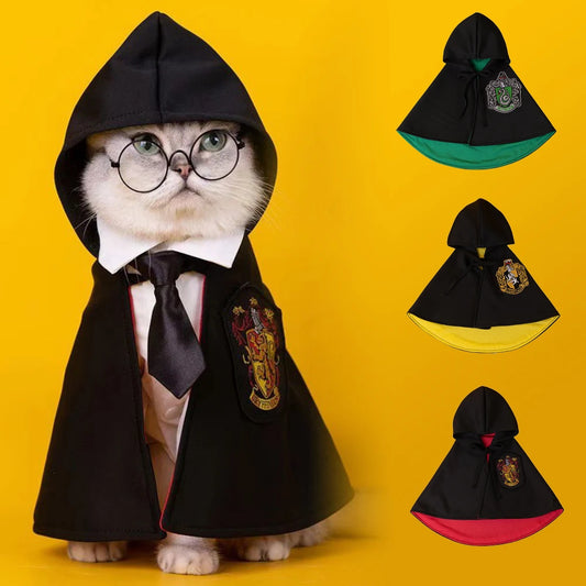 Magic Academy Cat Cape for Halloween