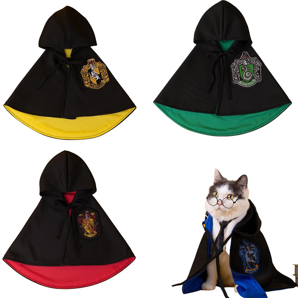 Magic Academy Cat Cape for Halloween